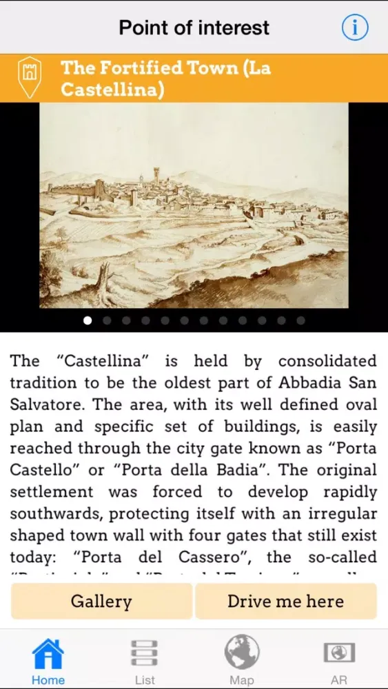 Ảnh chụp màn hình của Abbadia San Salvatore
