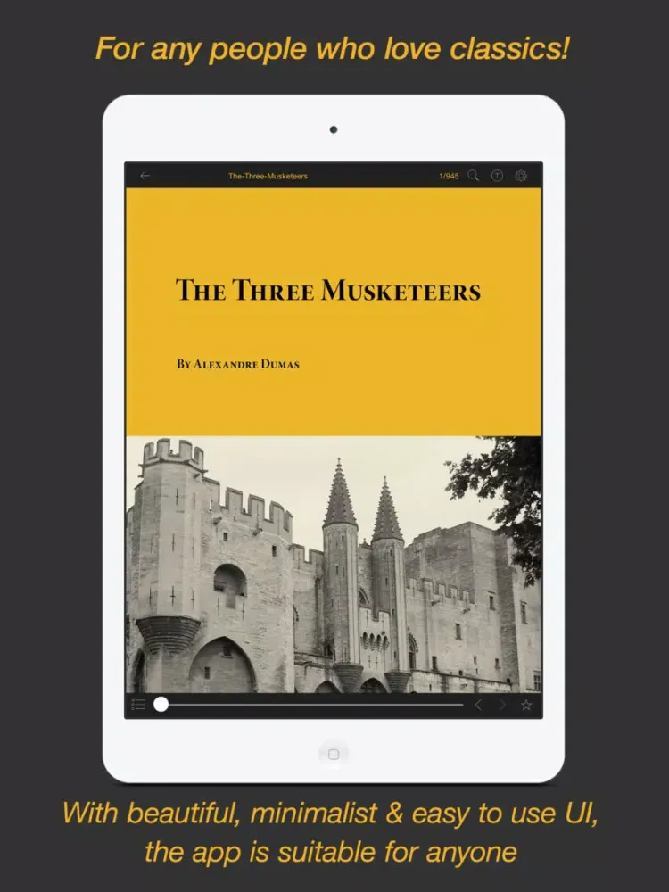 Tangkapan skrin Top 80 Classic Books - The free collection of the 80 best classics of all the time iPad 