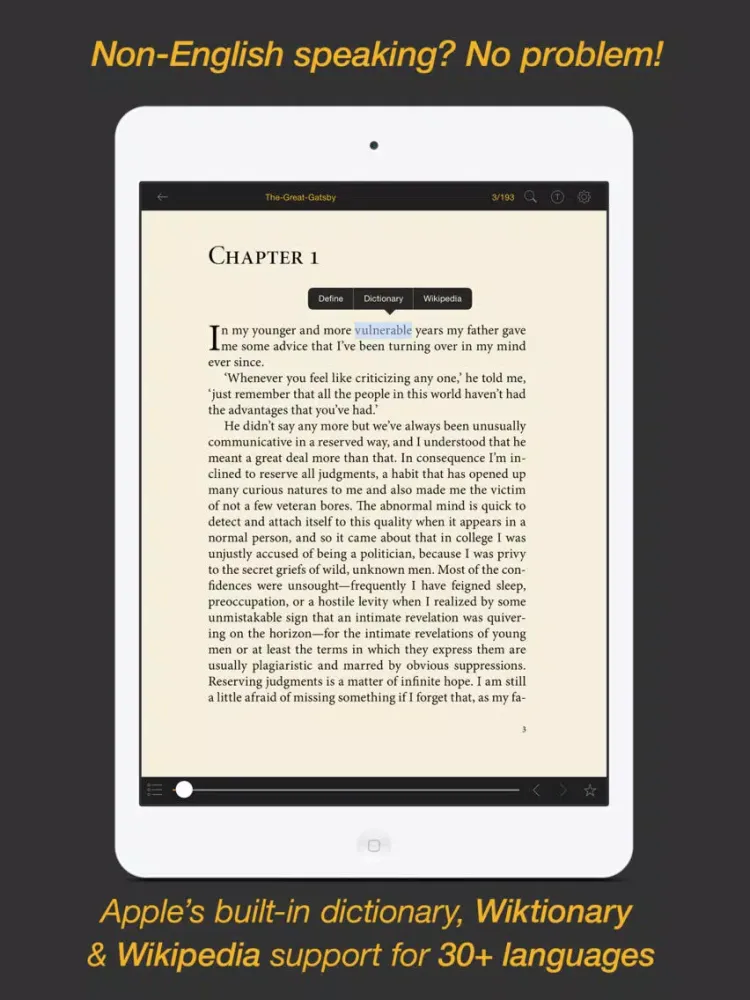 Tangkapan skrin Top 80 Classic Books - The free collection of the 80 best classics of all the time iPad 