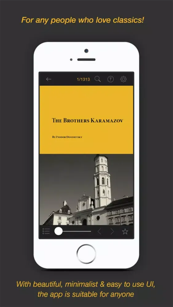Tangkapan skrin Top 80 Classic Books - The free collection of the 80 best classics of all the time