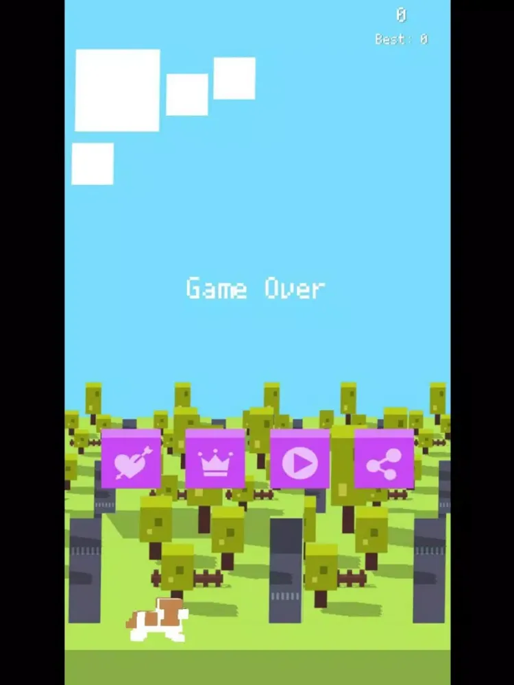 Capturas de pantalla de Flappy Doge EasyTapGame iPad 