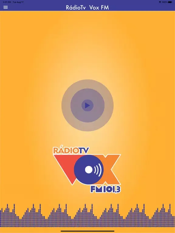 Скриншоты Rádio Vox Fm 101,3 - Catanduva iPad 