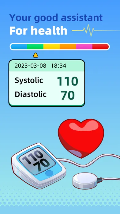 Pocket Blood Pressure&BP log Ekran Görüntüleri