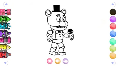 Tangkapan layar At Nighet : Coloring Book