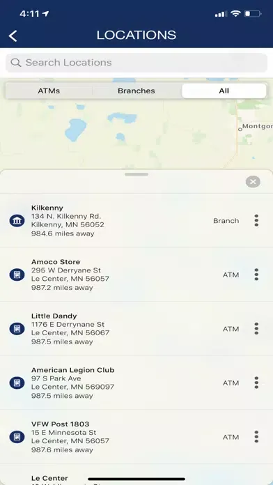 FNB Le Center Mobile App Screenshots