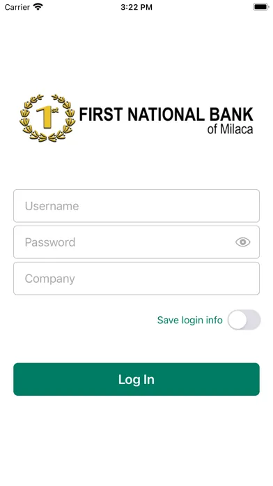 Captures d'écran de FNB Milaca Biz