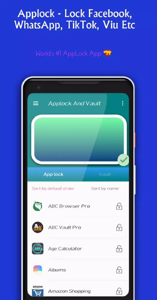 Tangkapan layar Applocker And Gallery Vault