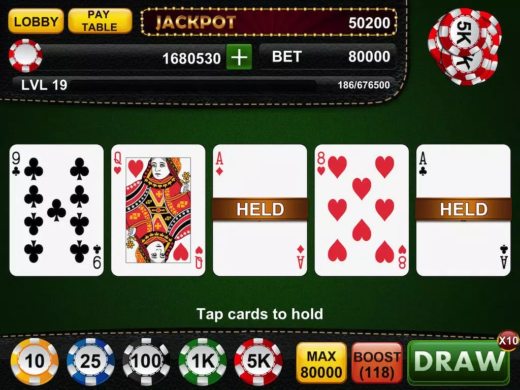 Capturas de pantalla de Video Poker Master™ iPad 