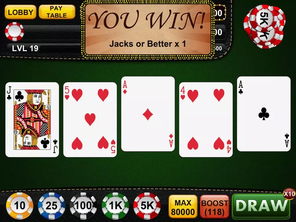 Capturas de pantalla de Video Poker Master™ iPad 