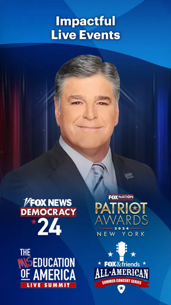 Ảnh chụp màn hình của FOX Nation: Celebrate America