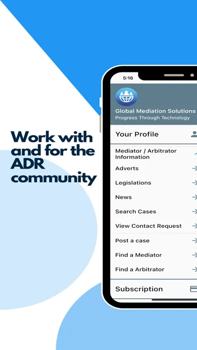 Capturas de pantalla de Global Mediation Solutions