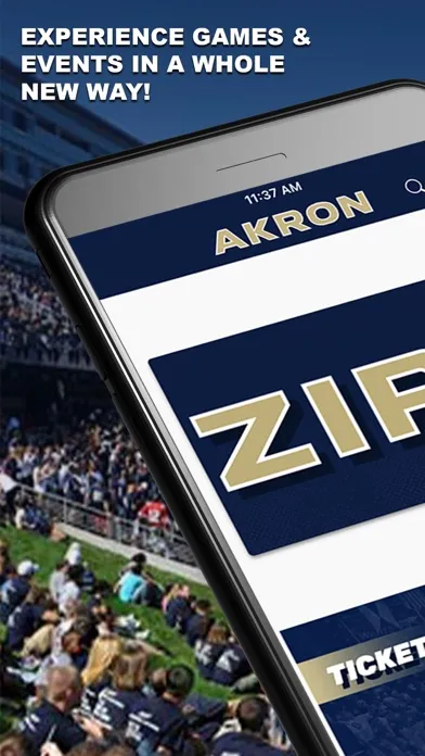 Screenshot di Akron Zips Athletics