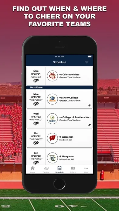 Capturas de tela do Trailblazer Athletics
