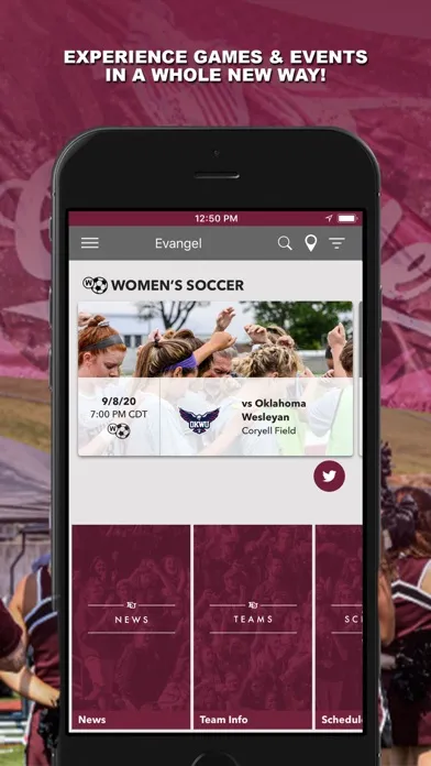 Скриншоты Evangel University Gameday