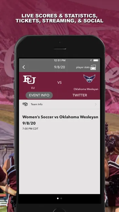 Скриншоты Evangel University Gameday