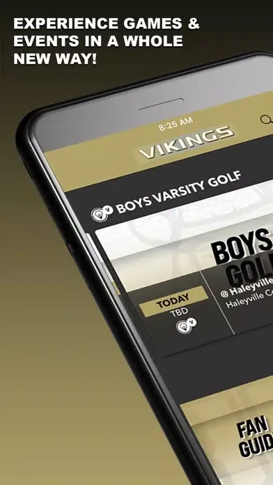 Tangkapan skrin Jasper Vikings Athletics