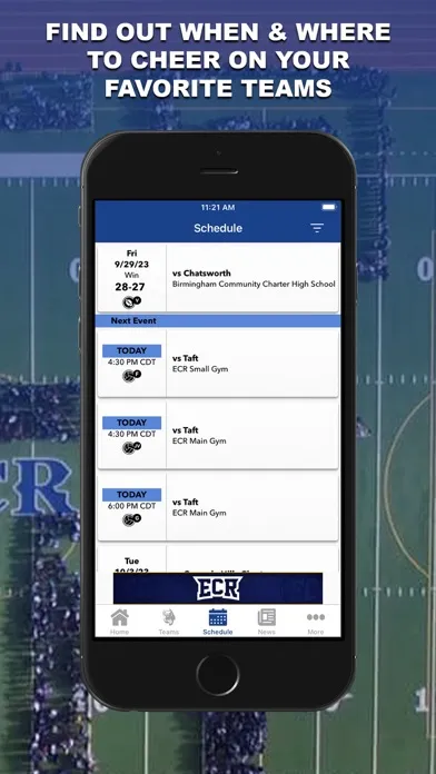 ECR Athletics Screenshots