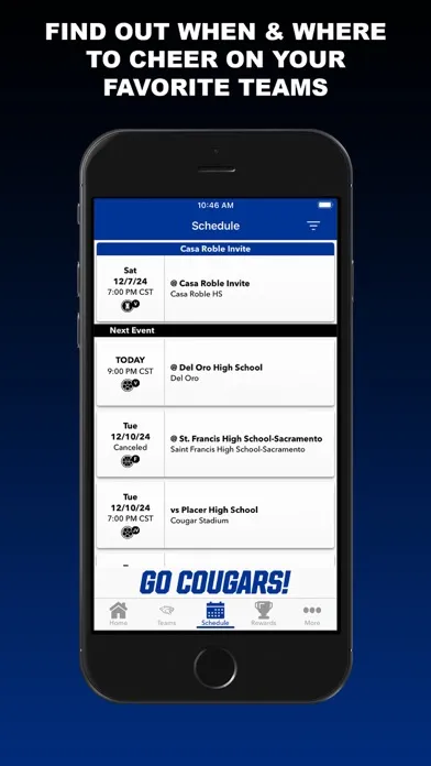El Dorado Cougar Athletics سکرین شاٹس