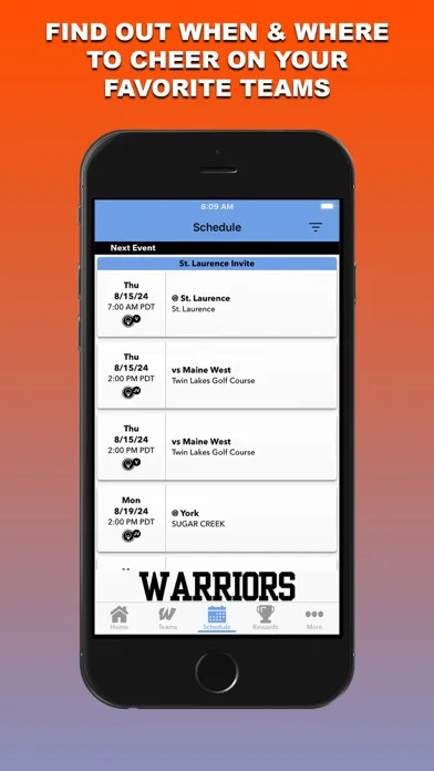 Willowbrook Athletics سکرین شاٹس