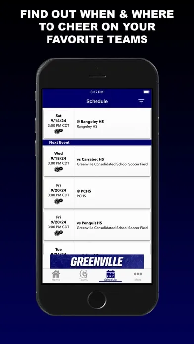 GCS Athletics سکرین شاٹس