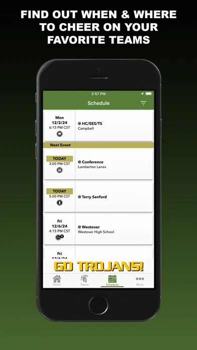 Tangkapan skrin Pine Forest Athletics