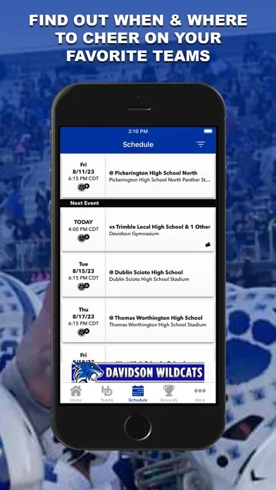 Screenshot di Hilliard Davidson Wildcats