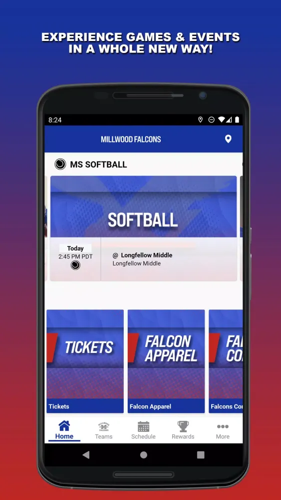 Скриншоты Millwood Falcons Athletics