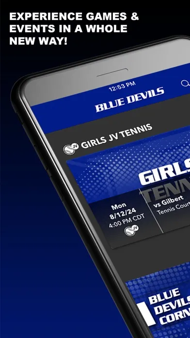 Capturas de pantalla de Dreher Athletics Blue Devils