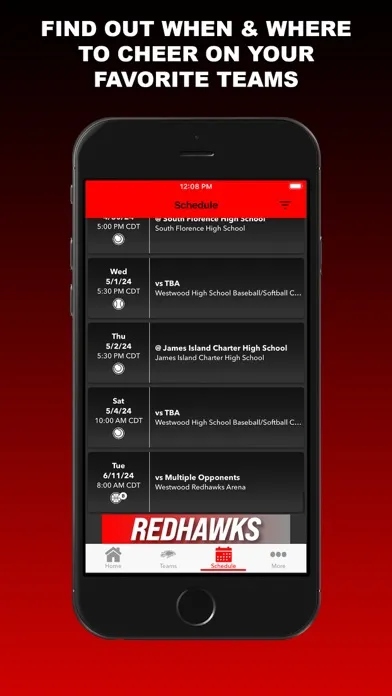 Westwood Redhawks Screenshots