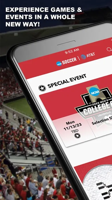 Tangkapan layar NCAA Men's College Cup