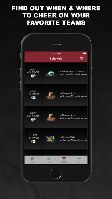 NCCU Eagles Athletics سکرین شاٹس