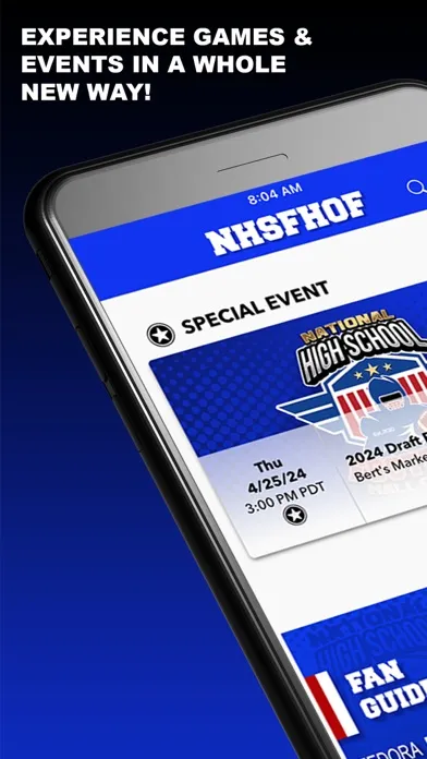 NHS Football Hall of Fame应用截图