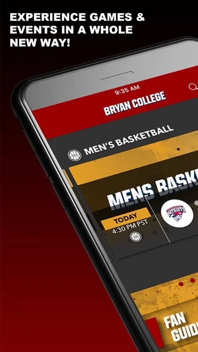 Ảnh chụp màn hình của Bryan Athletics