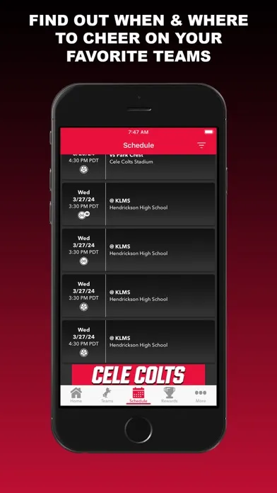 Cele Middle School Athletics应用截图