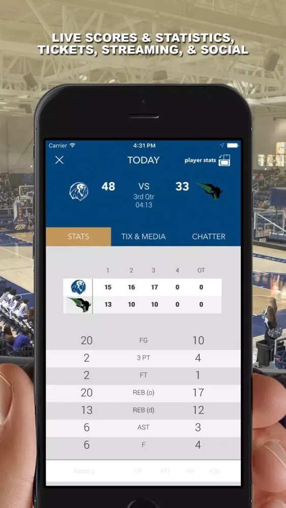UAFS Lions Gameday স্ক্রিনশট