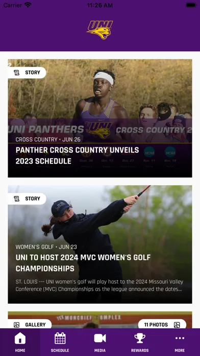 UNI Panther Athletics应用截图