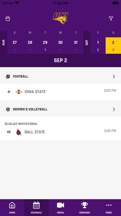 UNI Panther Athletics应用截图
