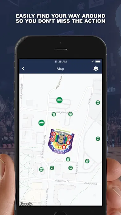 Xavier Musketeers Gameday স্ক্রিনশট