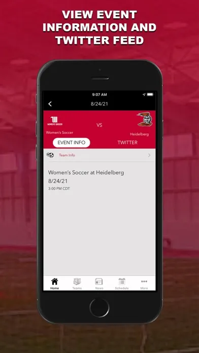 Wittenberg Athletics Ekran Görüntüleri