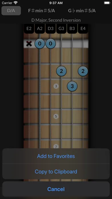 Reverse Chord Finder Pro Screenshots