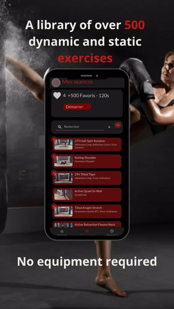 FIGHT ON-Martial Mobility App Screenshots