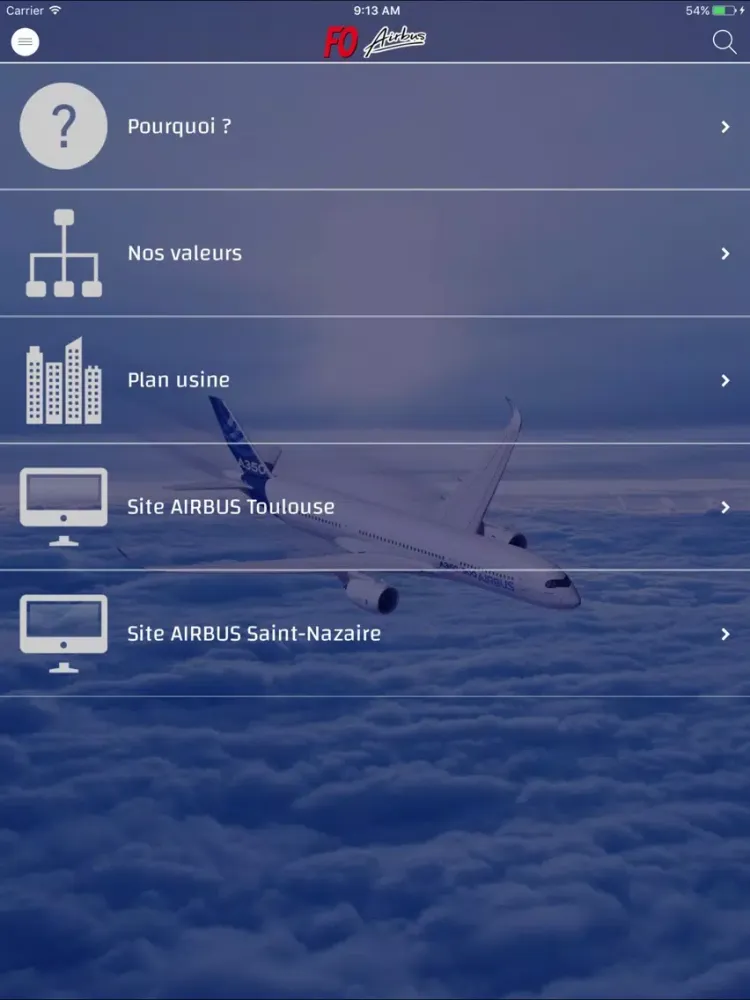 صور FO AIRBUS Nantes iPad 