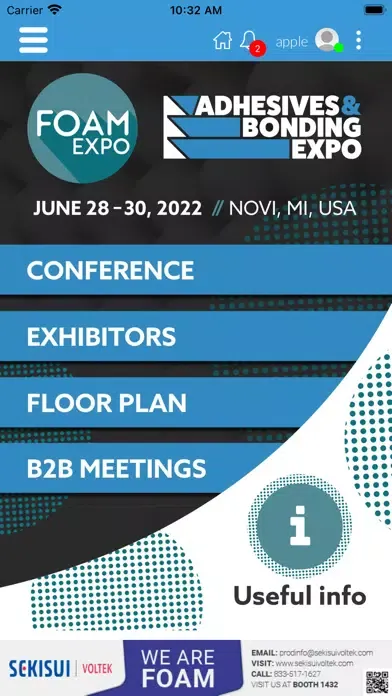 Foam/Adhesives&Bonding Expo 22 Screenshots