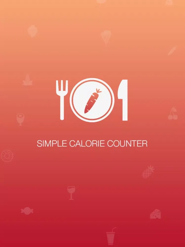 Simple Calorie Counter iPad  سکرین شاٹس