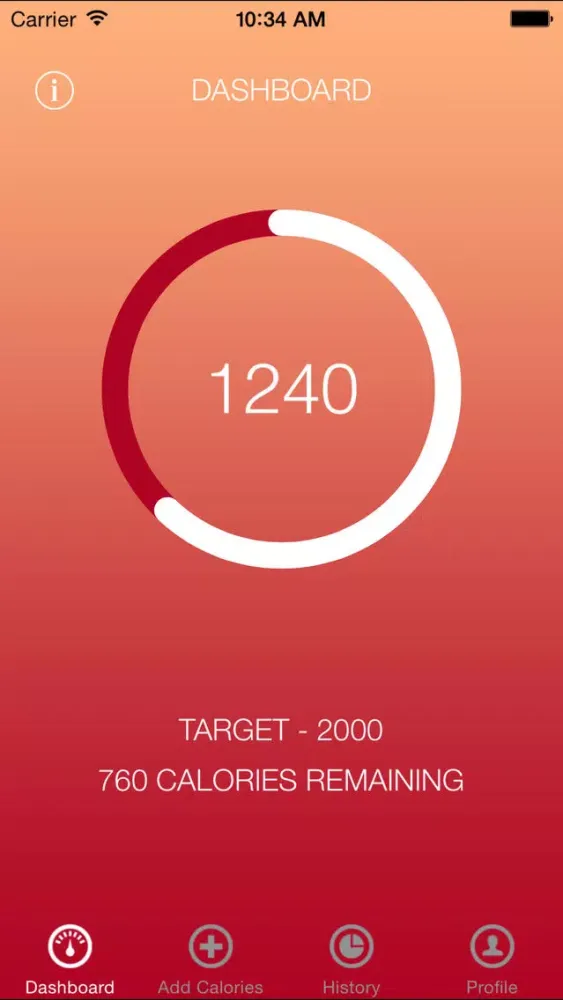 Simple Calorie Counter سکرین شاٹس