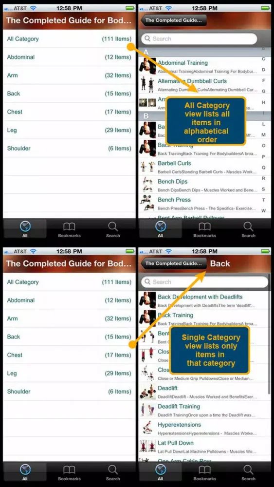 Zrzuty ekranu The Completed Guide for Bodybuilding