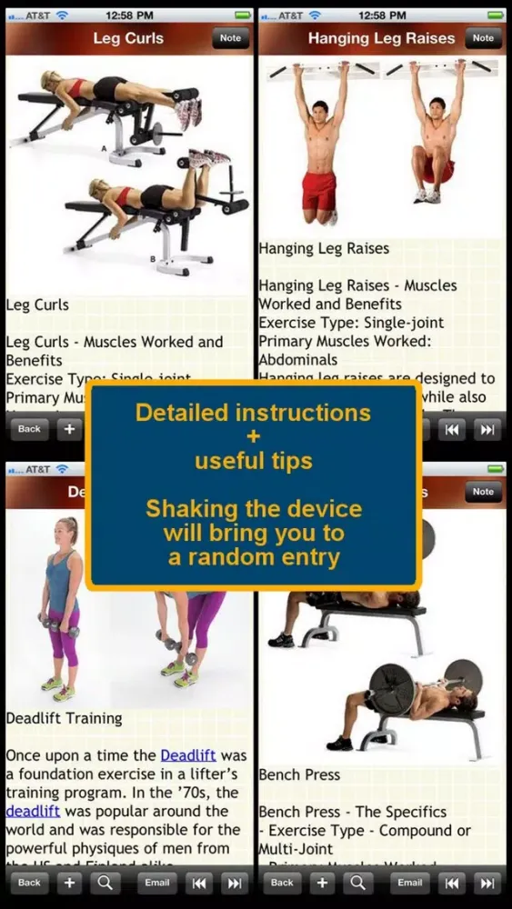 Zrzuty ekranu The Completed Guide for Bodybuilding