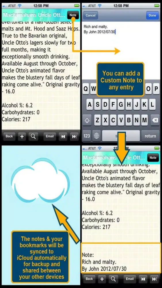 Capturas de pantalla de The Beer Bible Plus+