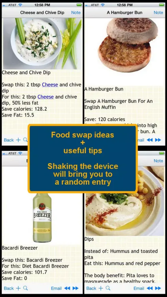 170 Food Swap Ideas Screenshots