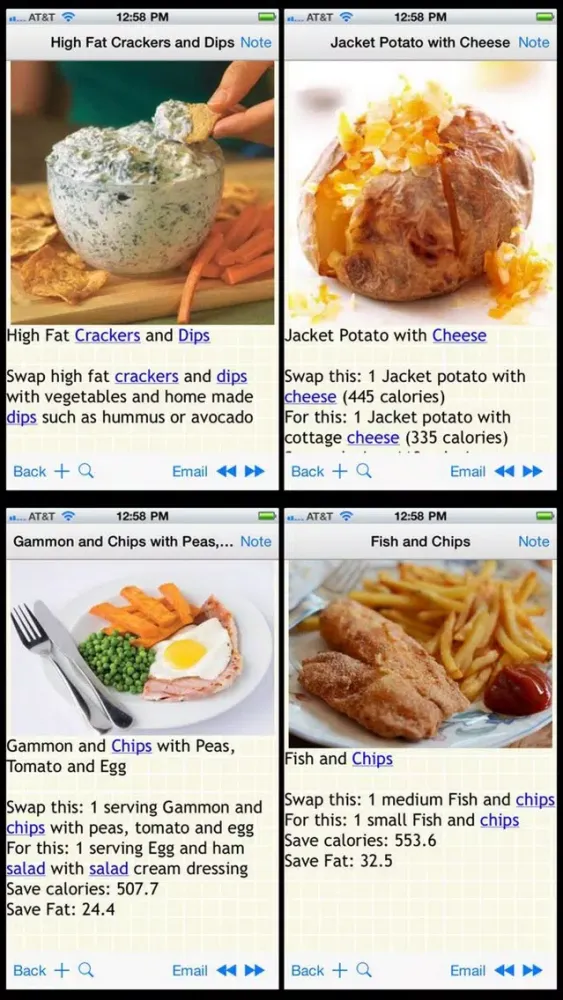 170 Food Swap Ideas Screenshots